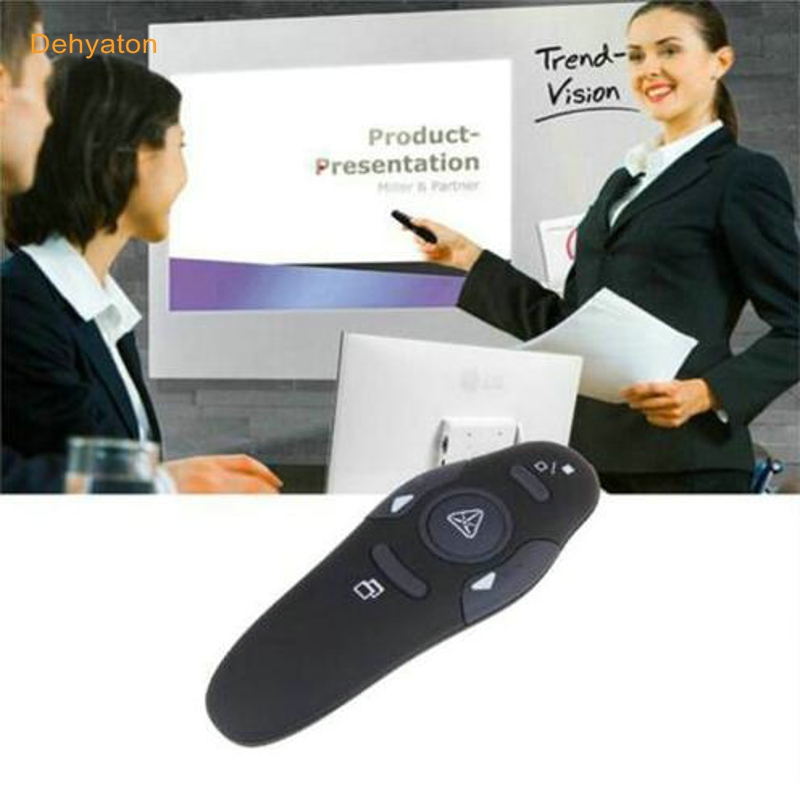 Оригиналниот 2,4 Ghz USB Безжичен Водител Ласерски Покажувач PPT Далечински Управувач за Powerpoint Презентација, PPT
