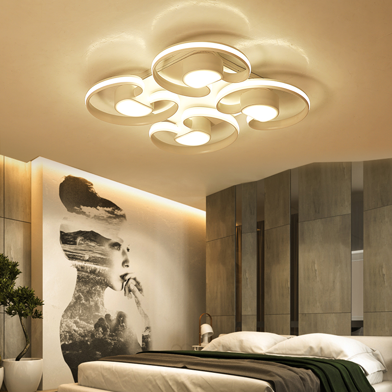Новиот дизајн на Модерната led таванот светла за дневна соба и спалната соба Plafon доведе дома Осветлување таванот светилка