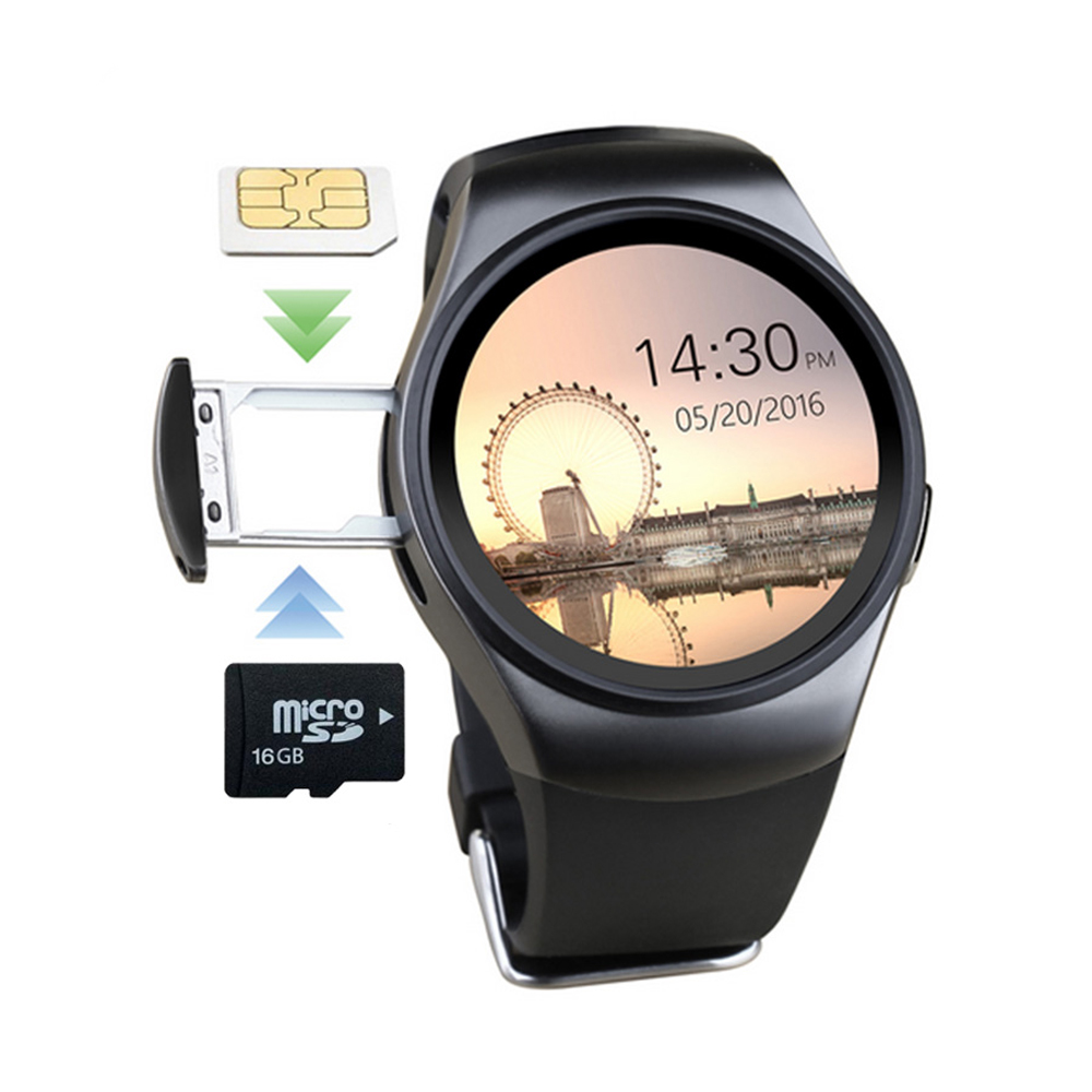 Kaimorui Smart Watch Passometer Следи Срцето Поддршка Smartwatch за IOS Android Bluetooth Паметни Часовници