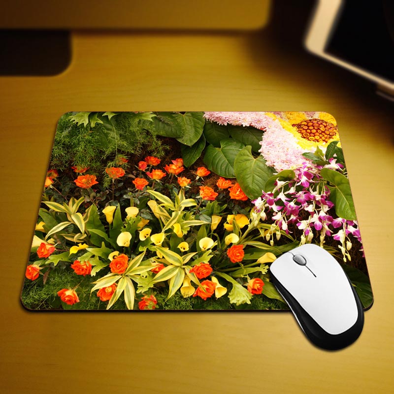 MaiYaCa Портокал Орхидеи Глувчето Душеци Компјутер Лаптоп Notbook 18*22cm и 25*29cm