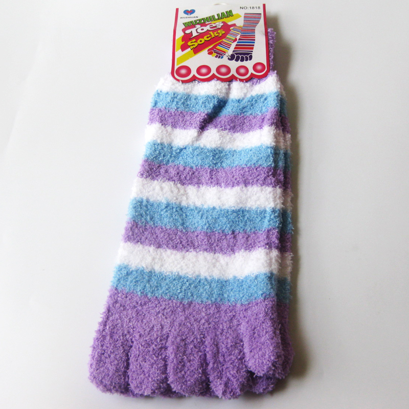 Зимски Топли Чорапи со Прсти Жените Топло Мека Sock Fuzzy Влечки Чорапи Жените meias calcetines