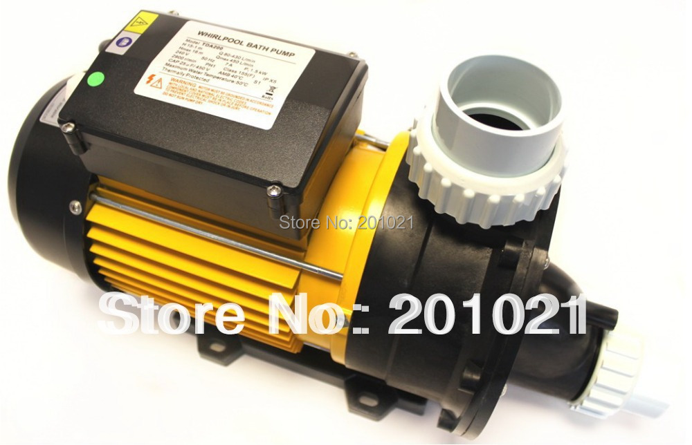 Спа-badekar pumpe 1.5 KW/2.0 HP TDA200 med 220V/50 ~ 60HZ Кина Џакузи Бања Пумпа LX TDA200