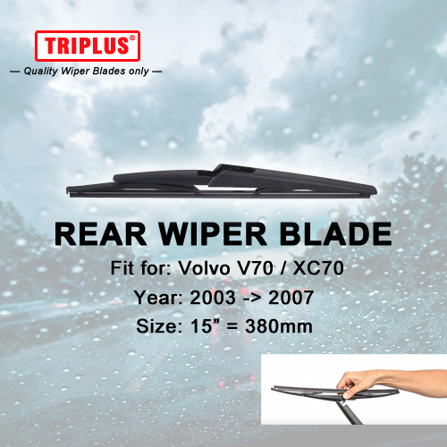 Задните Wiper Рака со Ножот за Volvo V70 / XC70 (2003-2007 година) 1pc 15 380mm, Заден Wiper Рака & Задните Wiper Ножеви