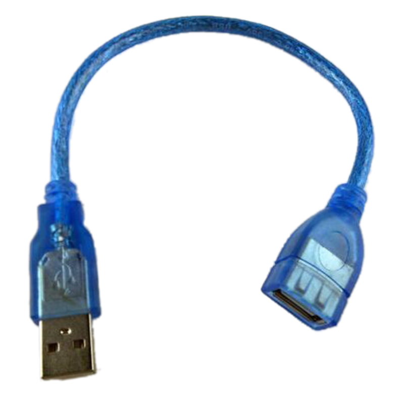 Mayitr 1pc Краток Сина USB 2.0 Машки да се Женски Брзо расте Продолжување Кабел Адаптер од Папочната 30CM
