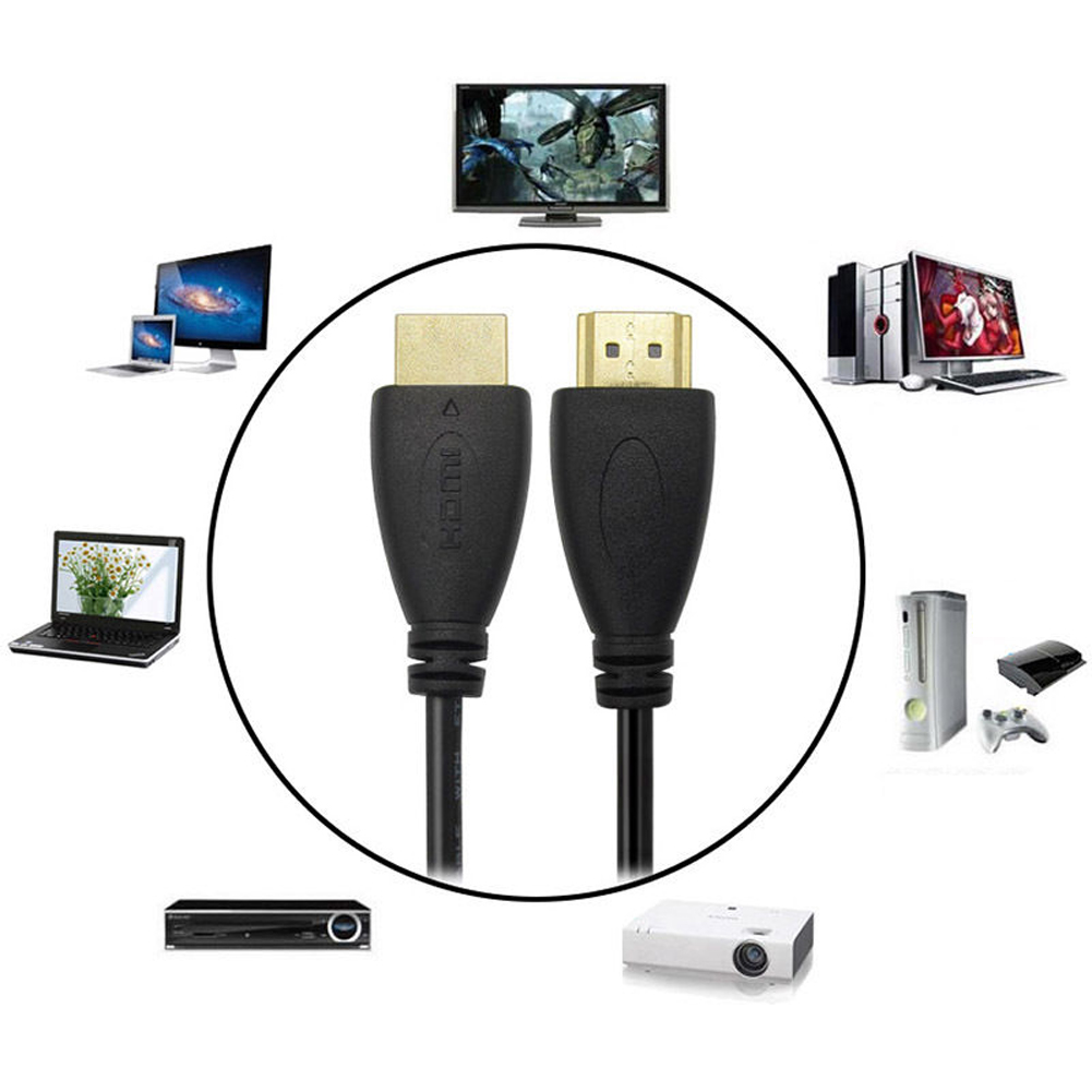 1m/1.5 м/2м/3м/5m HDMI Машки Да HDMI Машки Продолжување Кабел 1080P Конвертор Кабли Жица Линија За PS3/Апарати/HDTV/видео