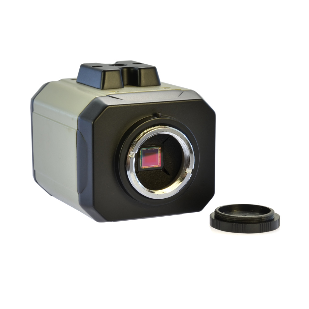 1200TVL BNC Микроскоп Камера во Боја CCD Индустриски Микроскоп + 100X Леќа Monocular Видео Камерата
