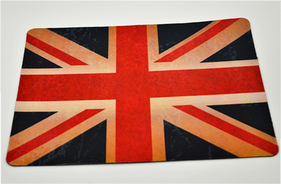 UK Обединето Кралство велика Британија Знаме lockrand 80см Голема Големина Игри Персоналните ивица заклучување Mouse Pad Мат Удобност Глувци Влошки