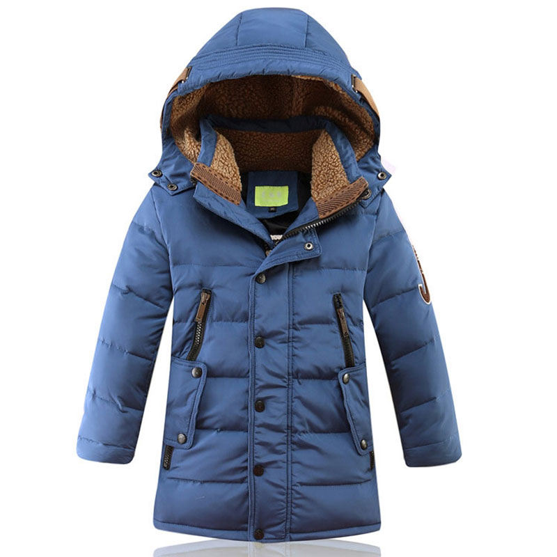 За Деца Момче деца облека студен зимски дебели надолу јакна outerwear тинејџерскиот момче детска облека Windproof јакна