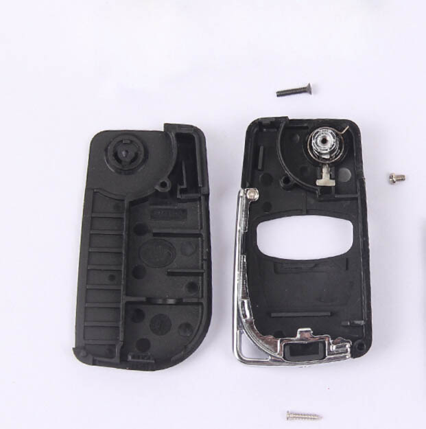 2 Копчиња Автомобил Копче Ќорци Случај За Мицубиши Pajero Модифицирани Флип Виткање Далечинскиот Клуч Школка Лево На