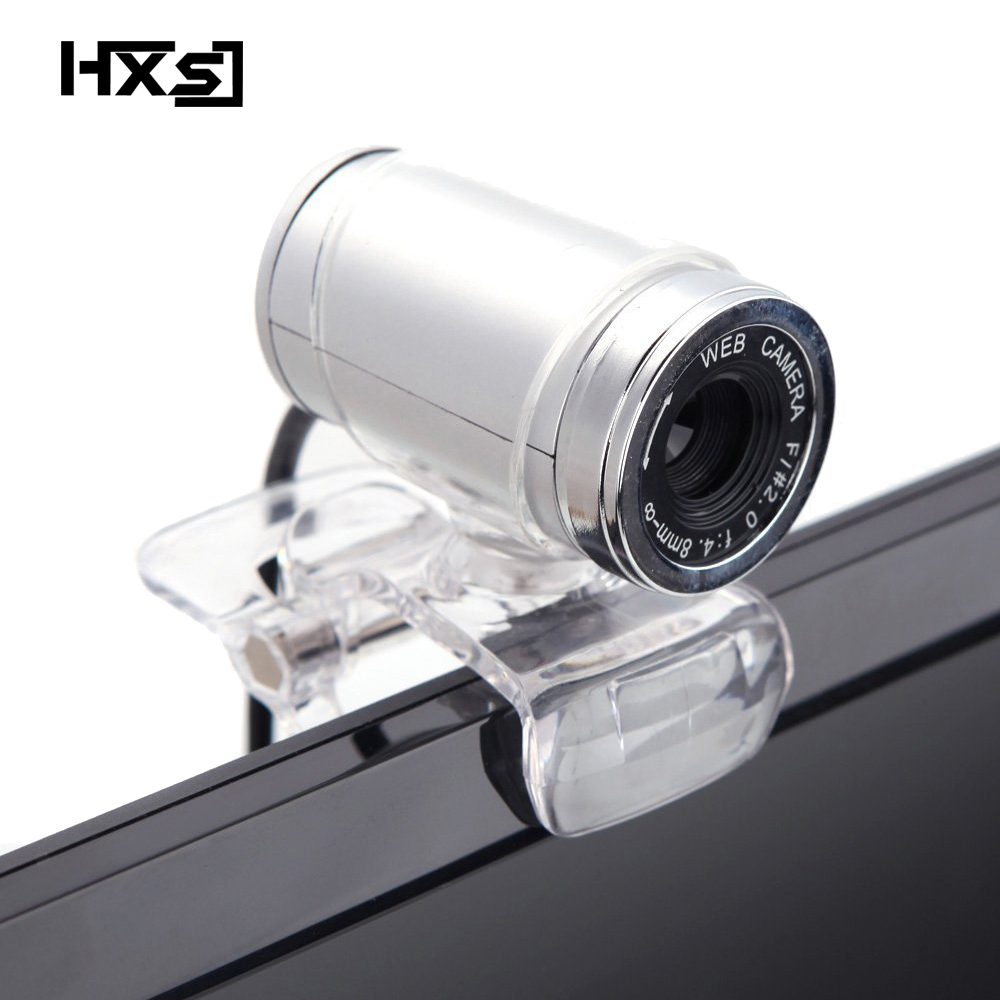 HXSJ веб Камера HD PC Камера со Апсорпција Микрофон МИКРОФОН за на Skype за Android ТВ Rotatable Компјутер, Камера Веб