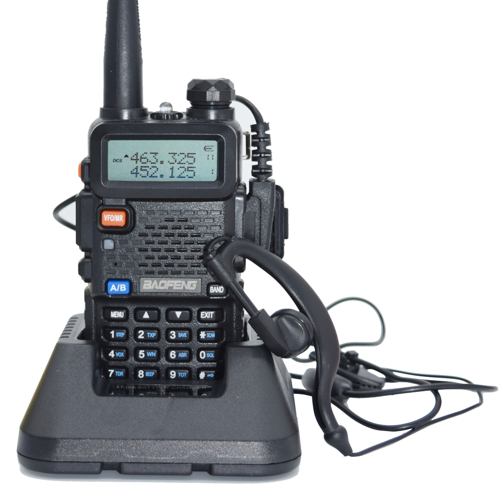 Baofeng УВ-5R Рачни двонасочна Радио Воки Токи За VHF UHF Двојна Бенд Шунка БЛАГАЈНИЧКИТЕ Радио Станицата