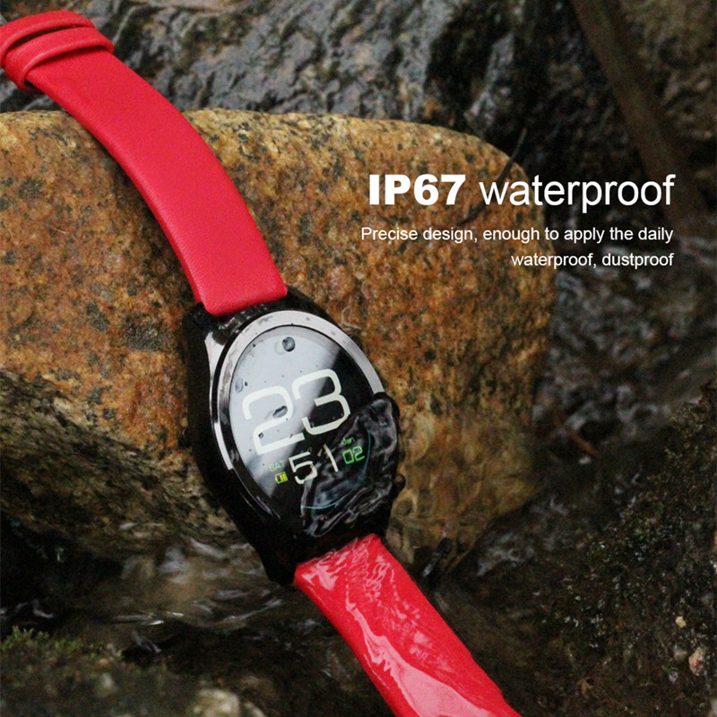 Нови водоотпорен Bluetooth екран на допир за smart watch отчукувањата на срцето Pedometer информации музика Andrews IOS hands-free smartwatch