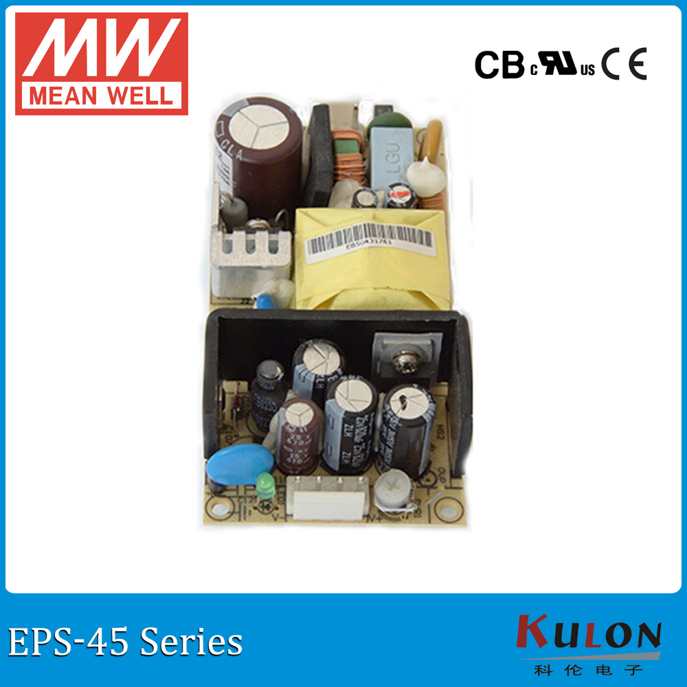 Оригиналниот ЗНАЧИ И EPS-45-15 15V 3А 45W meanwell PCB тип на Напојување отворена рамка EPS-45