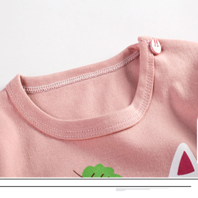 Бебе Момчиња Облека Поставува 2017 Мода Есен Памук Спортски Долг Ракав Pinapple Овошје печати Детска Облека Поставува
