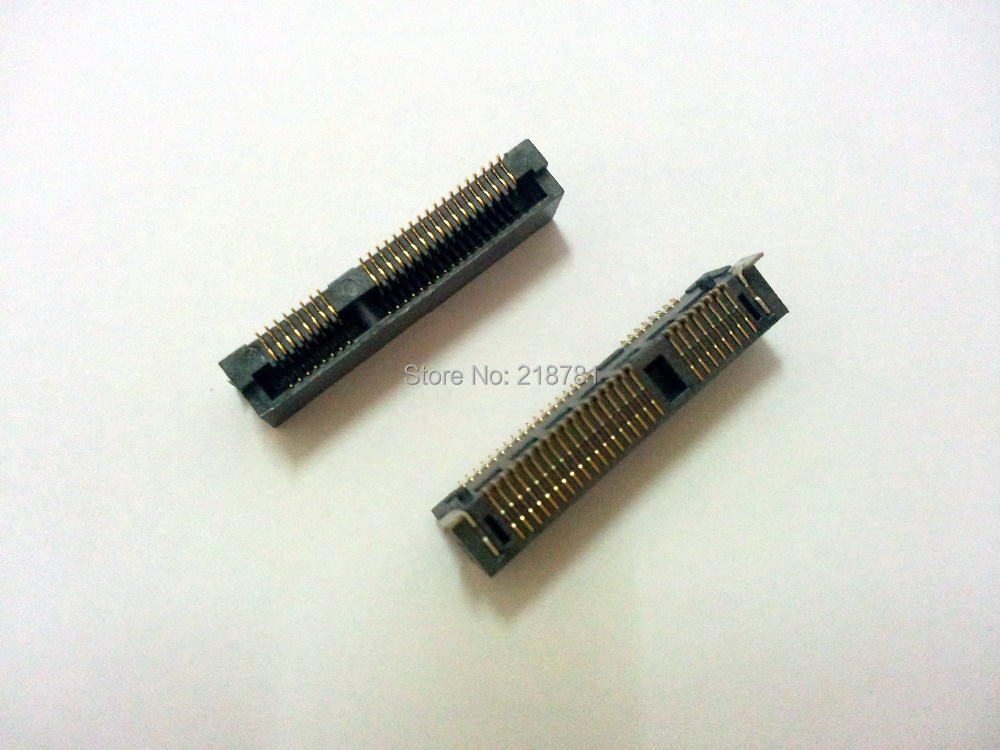 10x Нови Оригинални 52PIN 5.6 H (H: 5.6) Мини PCI-E PCIE Слот Конектор Приклучок за Лаптоп Безжична Мрежна Картичка