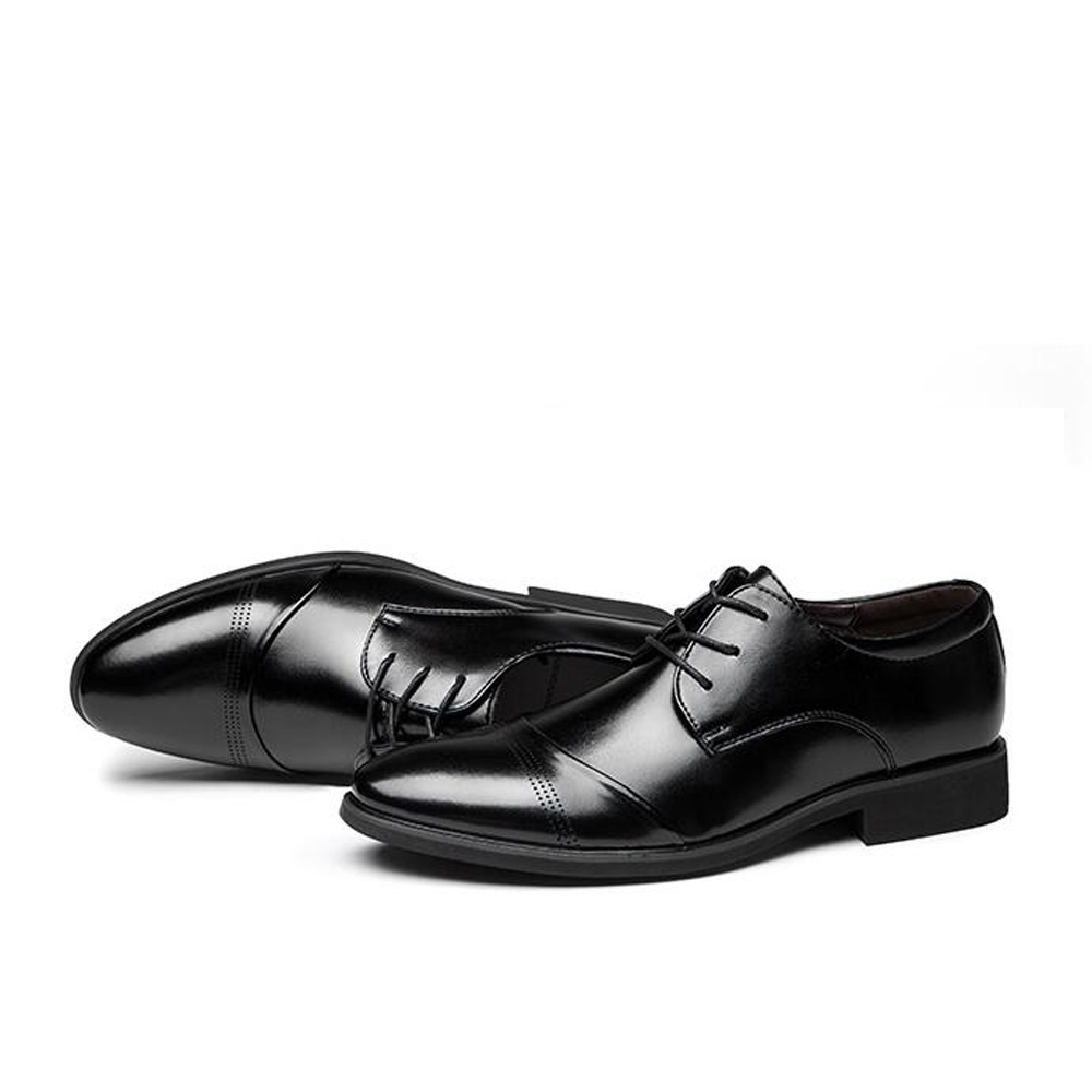 QFFAZ Нови мажите чевли висок квалитет микрофибер кожа се облекуваат мажите чевли машки oxfords чевли мажите свадба чевли