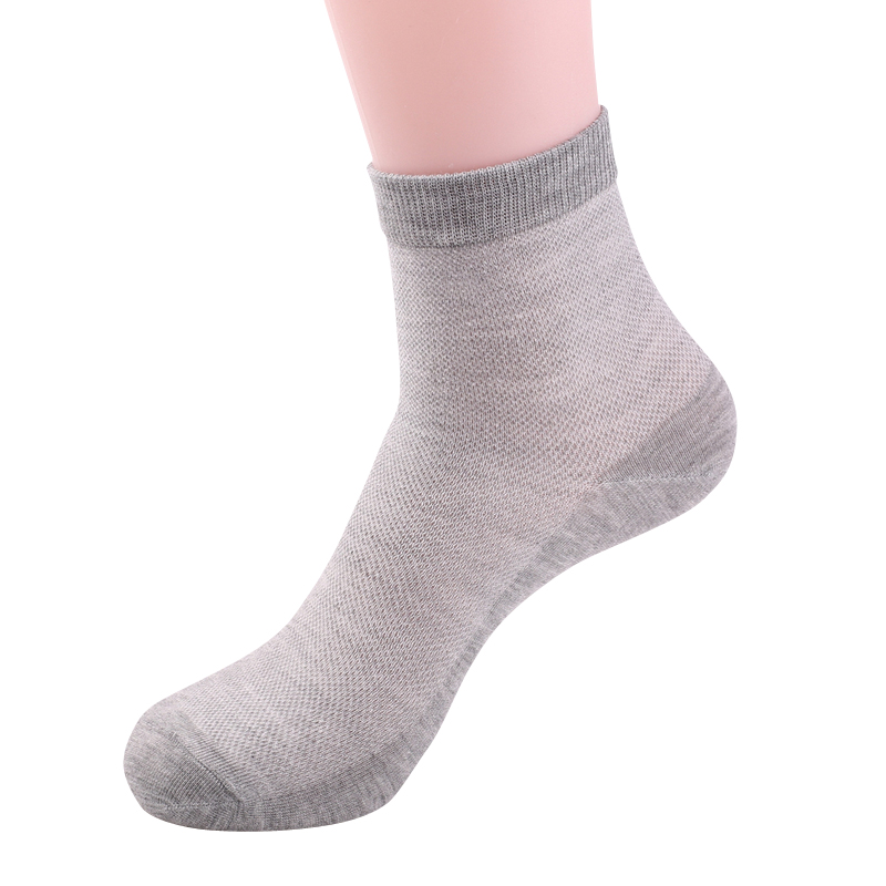 мажите лето удобно дише мрежа тенки памучни чорапи машки модни бели кратки чорапи 10pairs/многу
