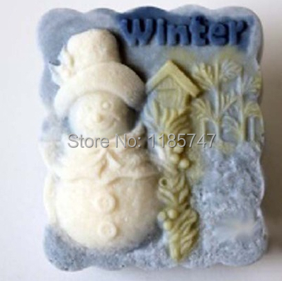 Нови пристигнување природни зимската сезона во облик на сапун мувла ,силиконски калап сапун за миризливи рачно изработени сапун ,силиконски калап за занаети