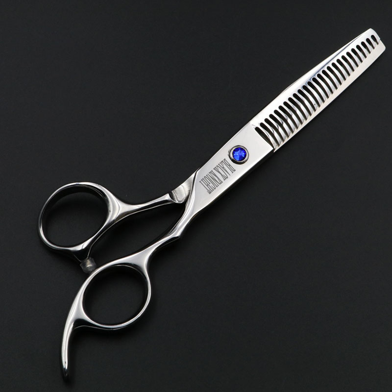 6 инчен Професионални Коса ножици фризерски Чистење салон Берберот shears 25 заби Висок квалитет на Личноста стилови