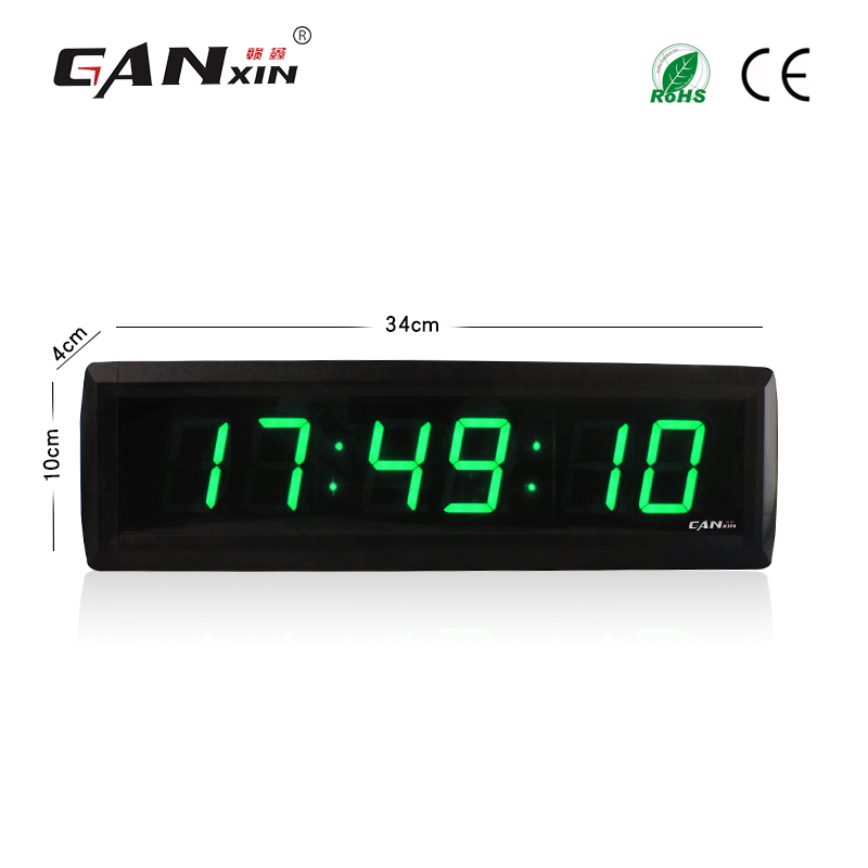 [Ganxin]Ниска Цена 1.8 ПРЕДВОДЕНА Аларм Биро Табела Часовник Производителот со Силен Капацитет