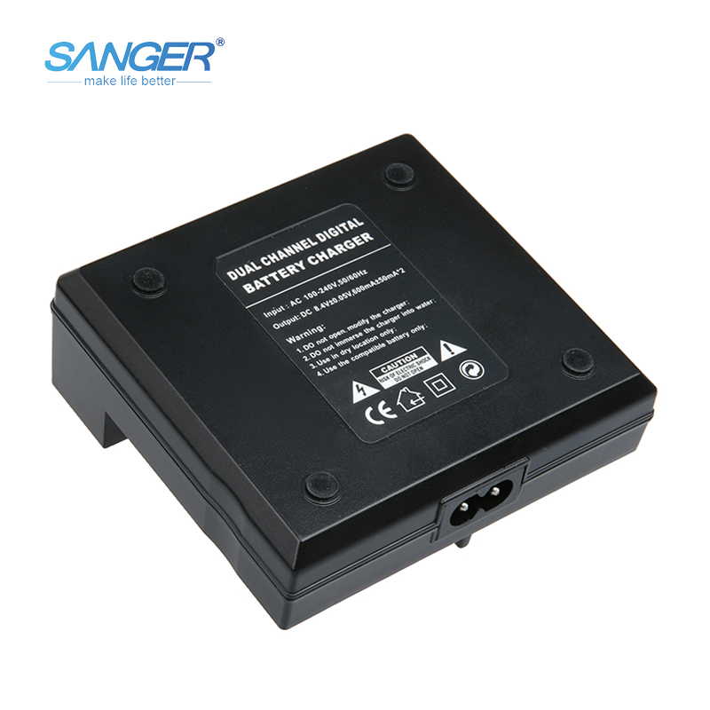 SANGER Dual Channel Брз Дигитални Батерија Полнач За SONY F серија NP-F970 F750 F960 F550 FM500h FM50 FM70 FM90 QM71D