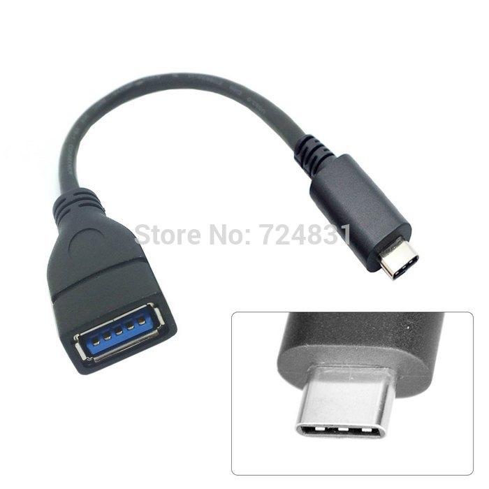 КИП Реверзибилна Дизајн USB 3.0 3.1 Тип В Машки Конектор за Женски OTG Кабелот за Податоци со Висок Квалитет за Таблет & Мобилен Телефон Cablecc