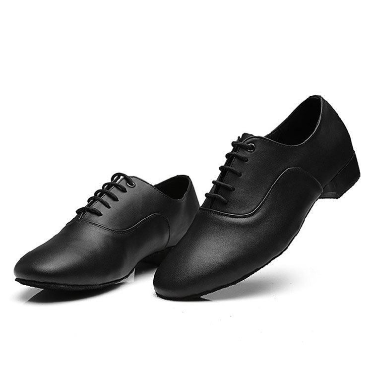 професионални мажи модерен танц чевли патики за мажи вистинска мека кожа единствена валцер ballroom танцување чевли мажите
