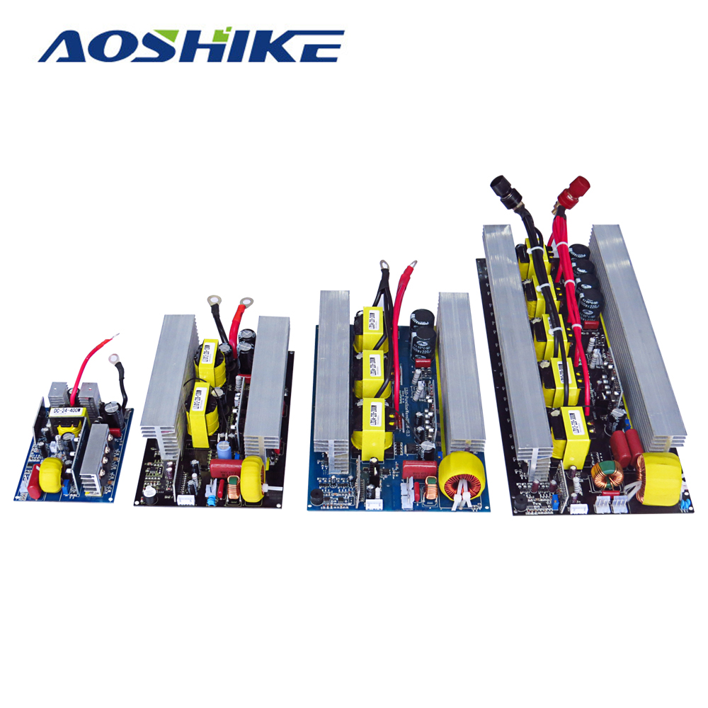 Aoshike Чиста синусен облик Инверторот Одбор DC 12V на AC напон 220V 300/500/600/1000/1500/2000/2500/3000W Помине Техничка