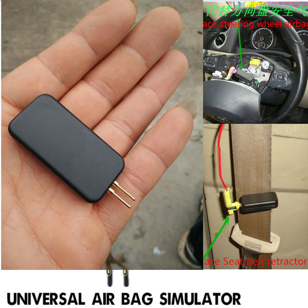 СРС Систем Поправка Алатка воздушното Перниче Airbag Симулатор Емулатор за Автомобил Дијагностичка Алатка