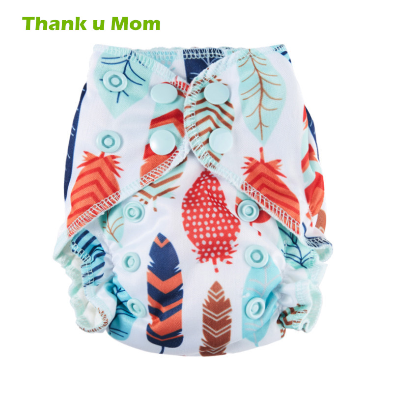 Благодарам u Мајка Бамбус Памук 0-3М Новороденче Крпа Пелена Бебе Модерна Крпа Пелени Водоотпорен Пластични Панталони