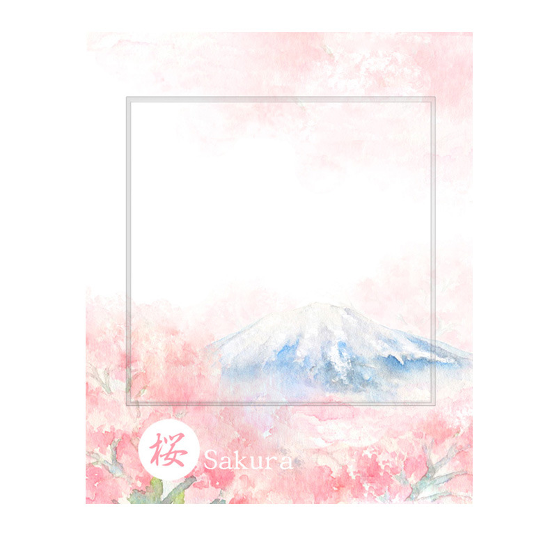 8 Дизајни Јапонски Цутот На Црешни Лепливи Белешки Симпатична Хартија Ознака Розова Сакура Етикета Налепница Мини Notepad