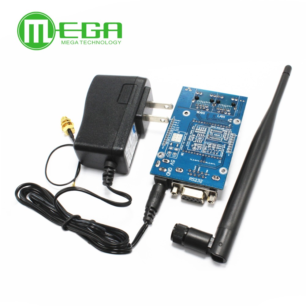 C101 HLK-RM04 RM04 Uart Сериски Порт за да Ethernet WiFi Безжичен Модул со Адаптер Одбор Development Kit HLK-RM04 startkit.
