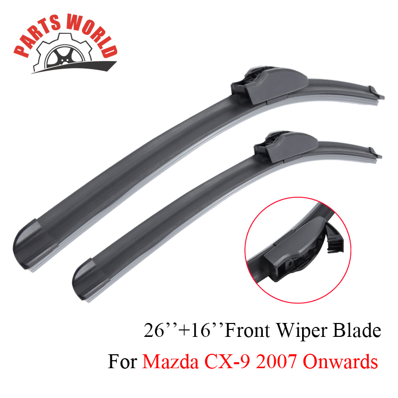 Предните И Задните Wiper Ножеви За Mazda CX-9 2007- Висок Квалитет на ветробранското стакло на Автомобилот Додатоци