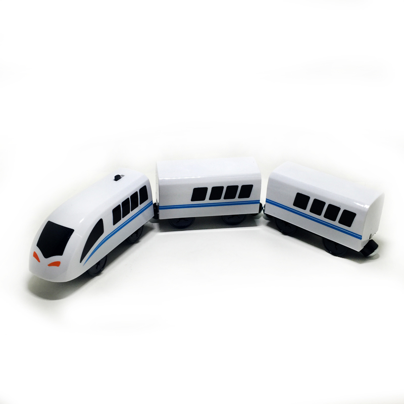 бесплатен превозот Магнетни електричен воз Високо-брзински железнички компатибилен со Томас воз песни и сите видови на