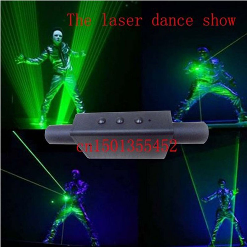 НОВА двојна глава зелени ласерски покажувач зелени ласерски меч за dj партија клуб ласер шоу светлина широк зрак laserThe