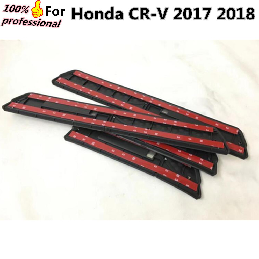 За Хонда CRV CR-V 2017 2018 автомобил Нерѓосувачки челик/ABS хром педалата Вратата sill scuff плоча рамка Надворешни Покрие прагот 4pcs