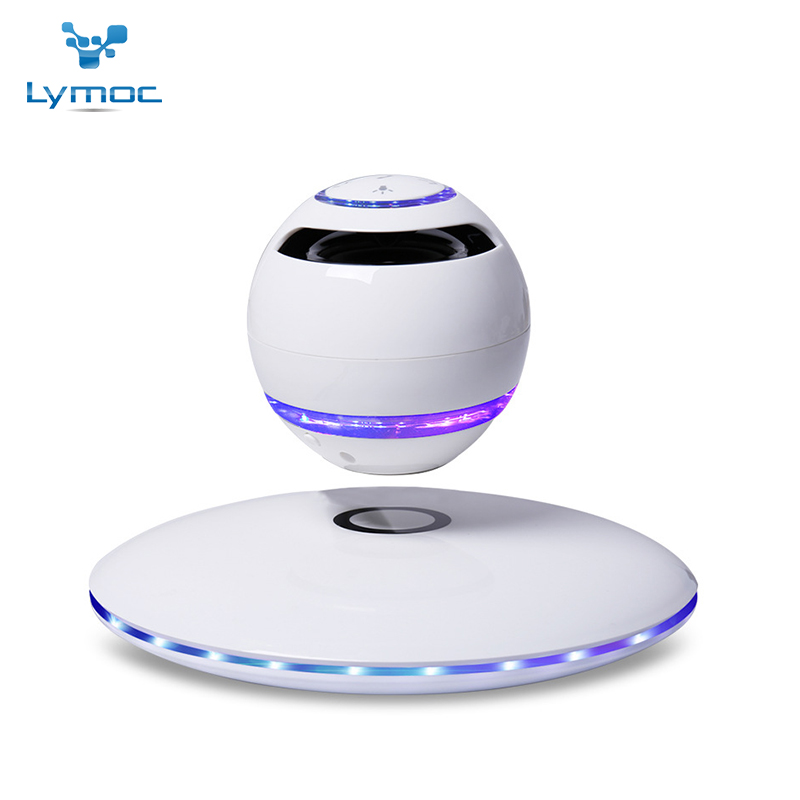 LYMOC 7 Боја Магнетни Levitation Bluetooth Звучници Безжична Bluetooth Subwoofer Посебна Ротација HD МИКРОФОН Handsfree за Телефонот