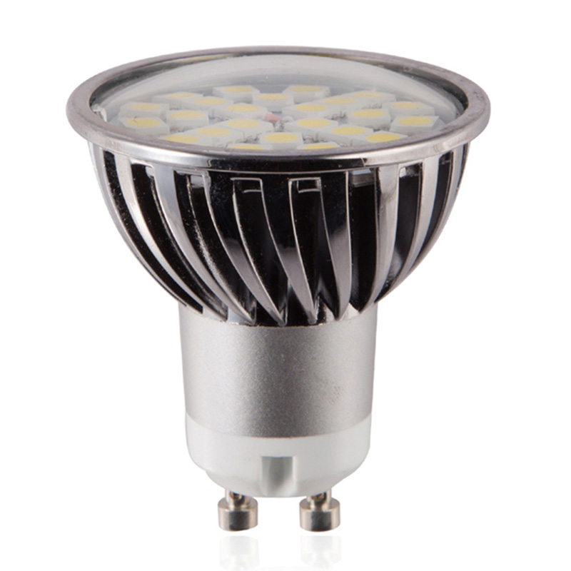 GU10 LED Светло LED Светилка 7W SMD5050 Ампулата LED светлото на рефлекторите Сијалица 110V 220V Dimmable Алуминиум Долг