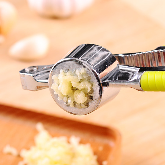 Кујна Manual Притиснете Nutcracker Лук Пилинг Уред за Пире од Година Нови Рачни Нерѓосувачки Челик Притисок Garlics