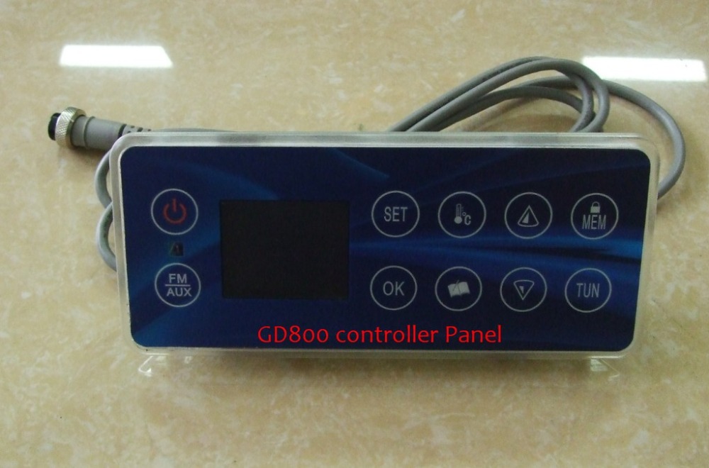 Голем Базен Контролер ГД-800 за 3 пумпа бањи,целиот сет контролер Пакет дисплеј панел плус контрола кутија за LDEER масажа,