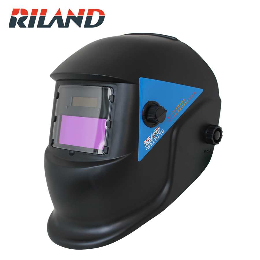 RILAND X601 Соларни Авто Затемнување Заварување Шлем Заварчик Маска за Лемење Маска за Автоматско Заварување Машина или