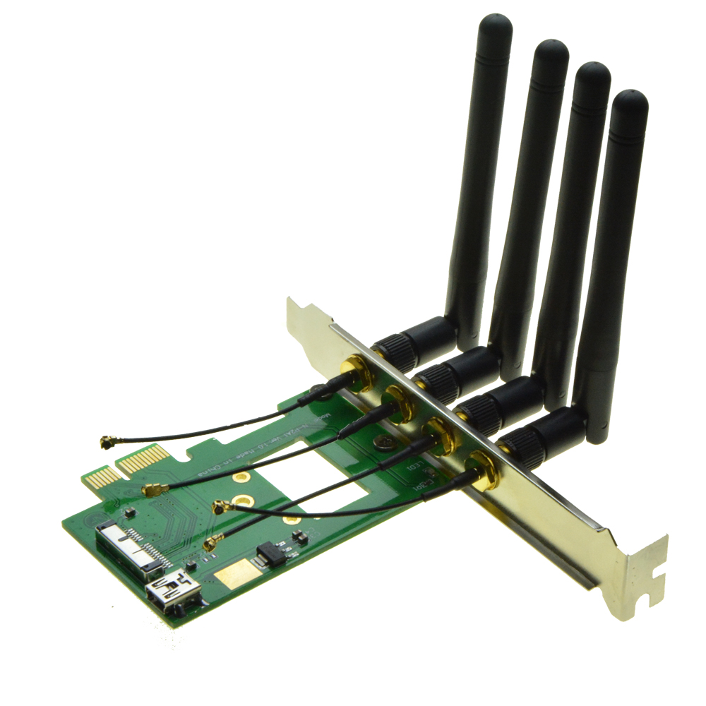Компјутер Безжична Мрежна Картичка адаптер PCI-e да ги 3G, bluetooth 4.0 WIFI BCM94360CD / BCM94331CD модул за macbook