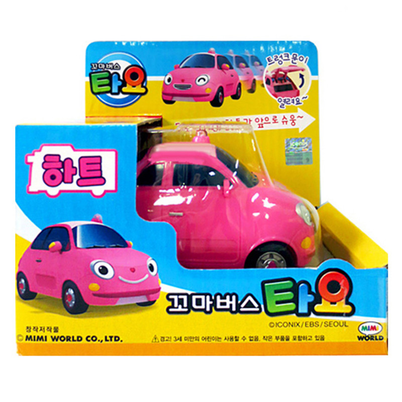 Tayo tayo автобус срцето oyuncak минијатурни Пинк Принцезата седан coche модел на автомобил tayo малку автобус деца brinquedos