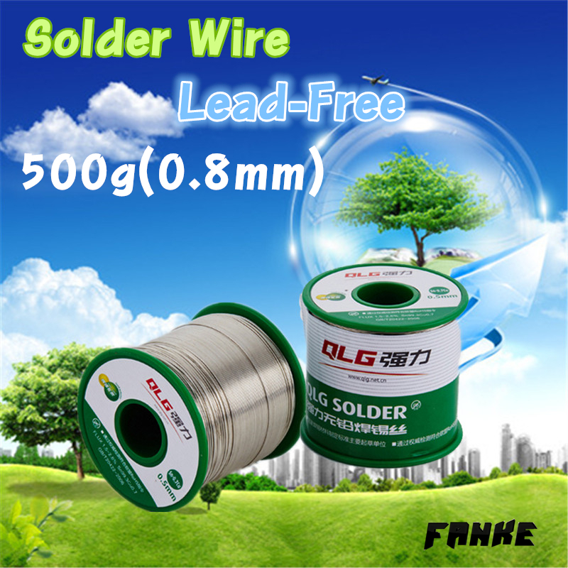 500g/1pcs Lead-free Sn-0.7 Cu 0.8 mm 99.3% калај Лемење на жица Лемење, Заварување