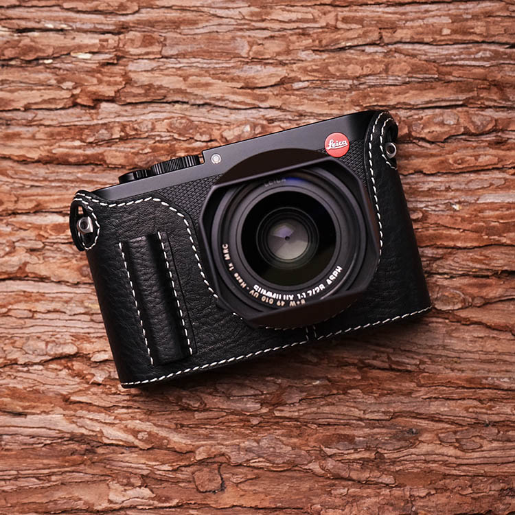 Г-дин Камен рачно изработени Вистинска Кожа Камера случај Видео Половина Торба За Leica П тип 116 Ретро Гроздобер Дното