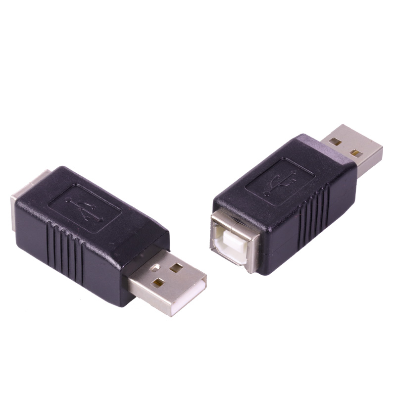 3pcs Нови USB 2.0 Машки приклучокот За USB 2.0 Б Женски џек Адаптер за Полнач конвертор AM/BF БОГАТА ТЕХНИКА на Големо