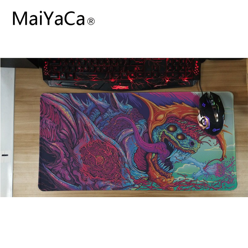 MaiYaCa Висок Квалитет Големи Gaming mouse pad мат гранде Хипер ѕверот позадина За CS ОДИ гејмер