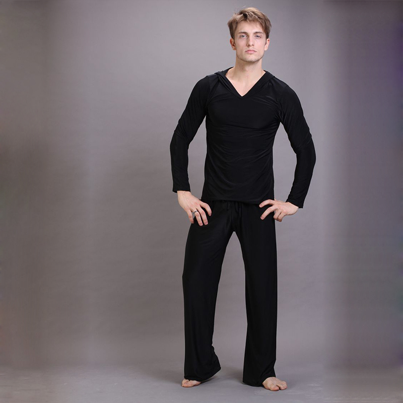 Секси Мажи Twinset Блузи+Панталони Удобно Мраз Пижами Поставува Мажите Sleepwear Дома Pyjamas Ноќ бања Облека