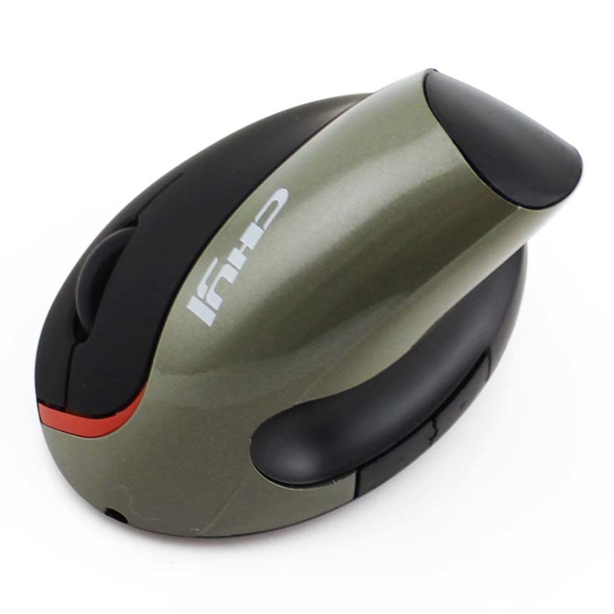 CHYI Безжична Вертикална 1600DPI Mouse Optical Ергономски Muase Полнење преку USB на Компјутерски Глушец Со Глувчето