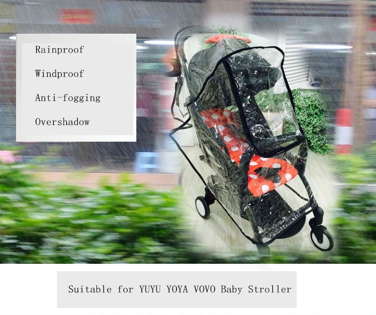Бебе шетач дожд покрие бебе rainproof windproof целосно покривање мантил плус големина продолжување yoya автомобил чадор општи